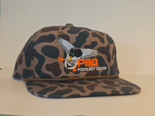 Old School Camo Hats